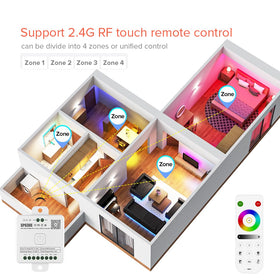 Color calibration feature aligning LED hues with SP630E output