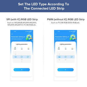 BTF-LIGHTING SP630E controller compact hub for RGB and SPI LED strips