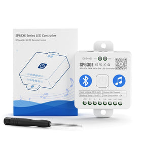 BTF-LIGHTING SP630E front panel for easy Bluetooth control and setup