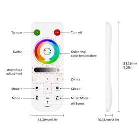 BTF-LIGHTING SP630E wireless setup with easy pairing and timers.
