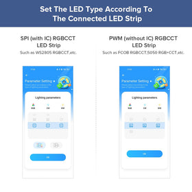 BTF-LIGHTING SP630E zone control enables quick, independent lighting for four areas.
