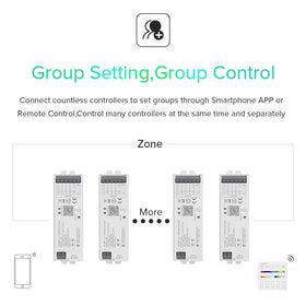 BTF-LIGHTING WB5 color spectrum mode for dynamic RGB/RGBW effects.