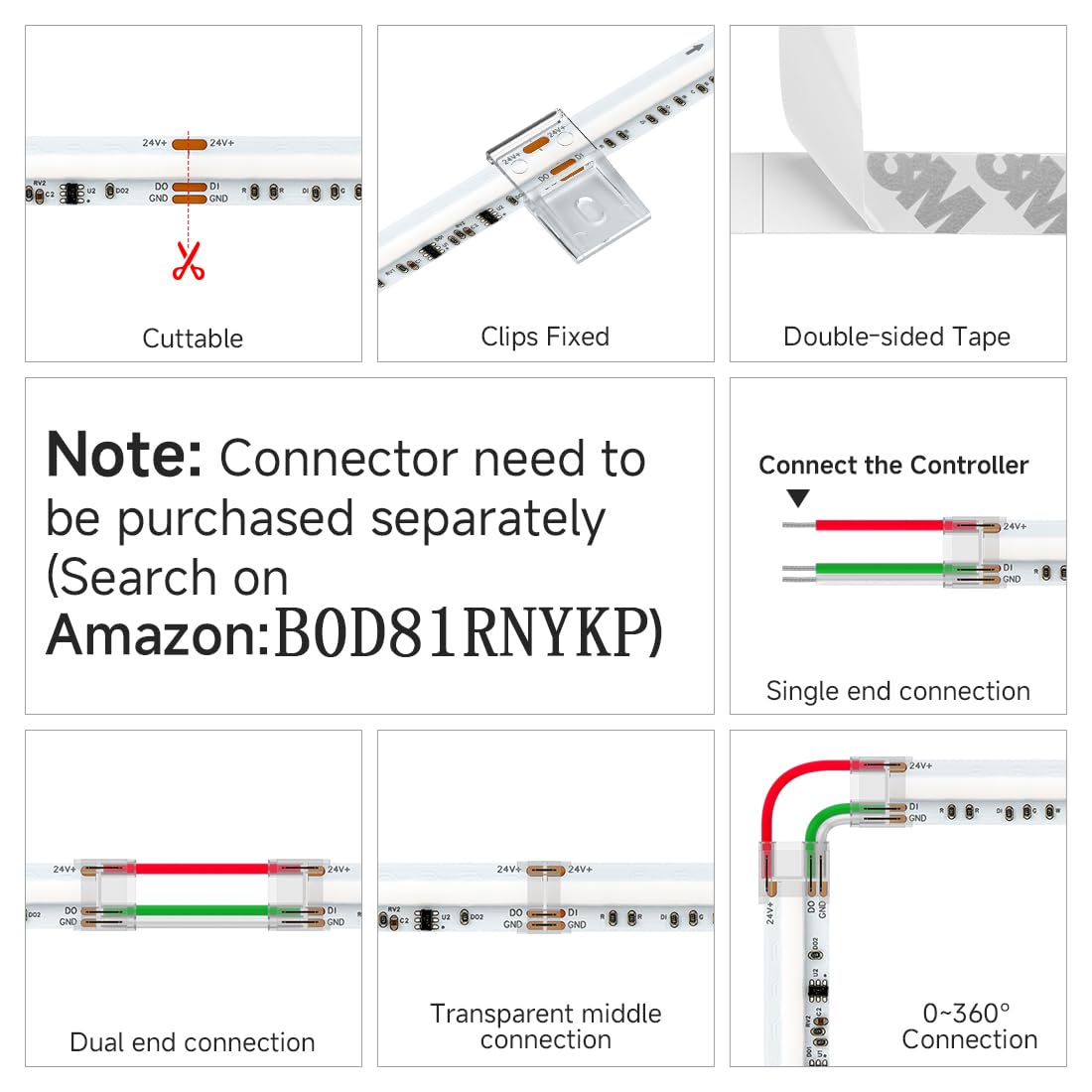 BTF-LIGHTING WS2811 dual-chip indoor lighting application example