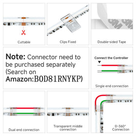 BTF-LIGHTING WS2811 dual-chip indoor lighting application example
