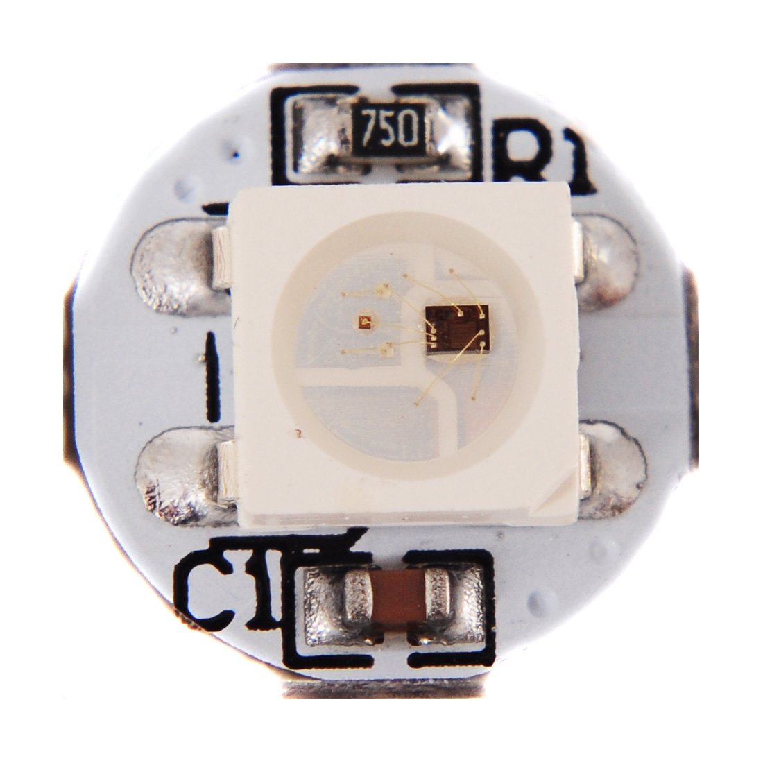 Individual LEDs cuttable without affecting the rest of the strip