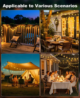 btfarm easy-installation garden lights let you decorate quickly without wiring.