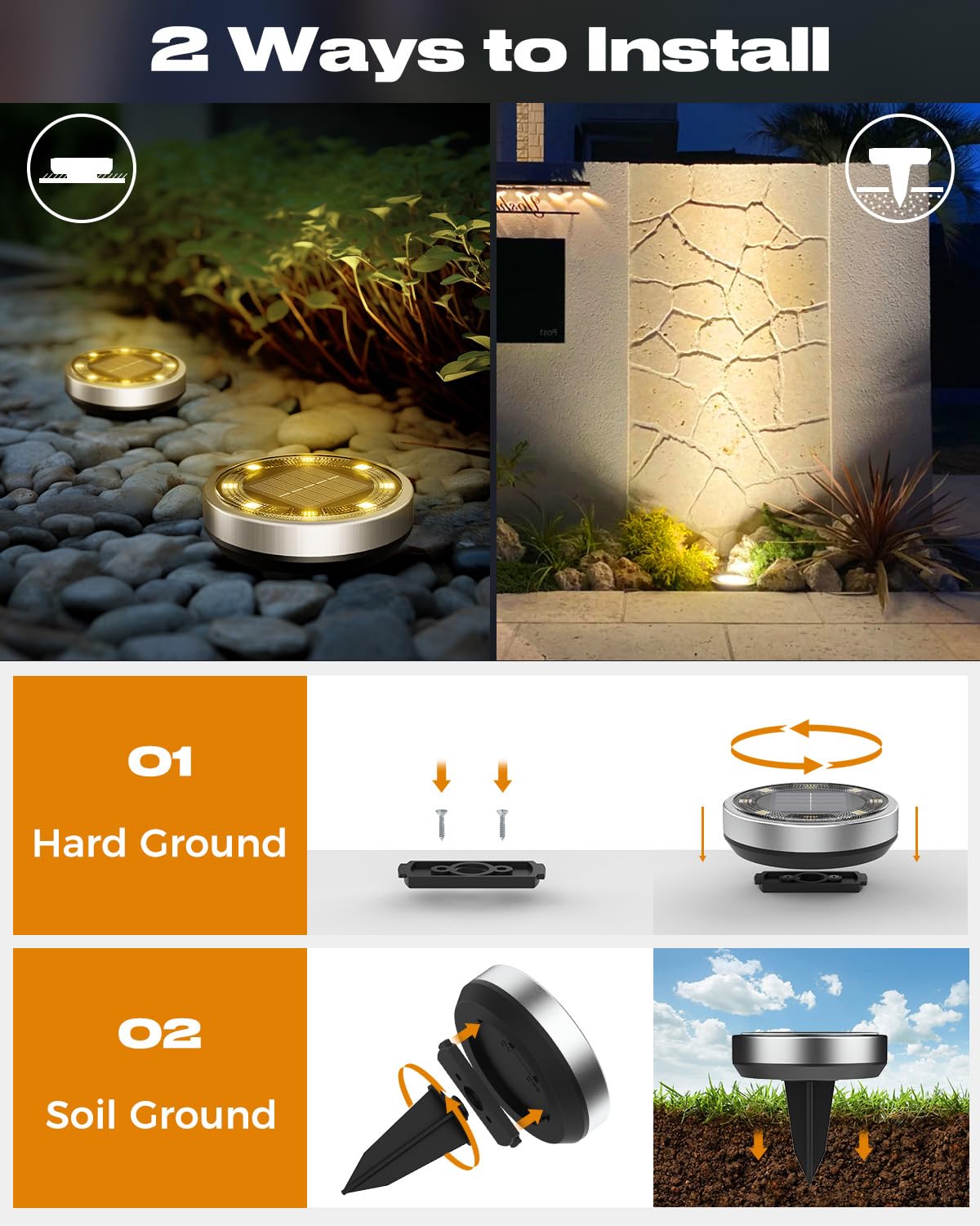 btfarm garden pathway light creating warm, inviting exterior lighting