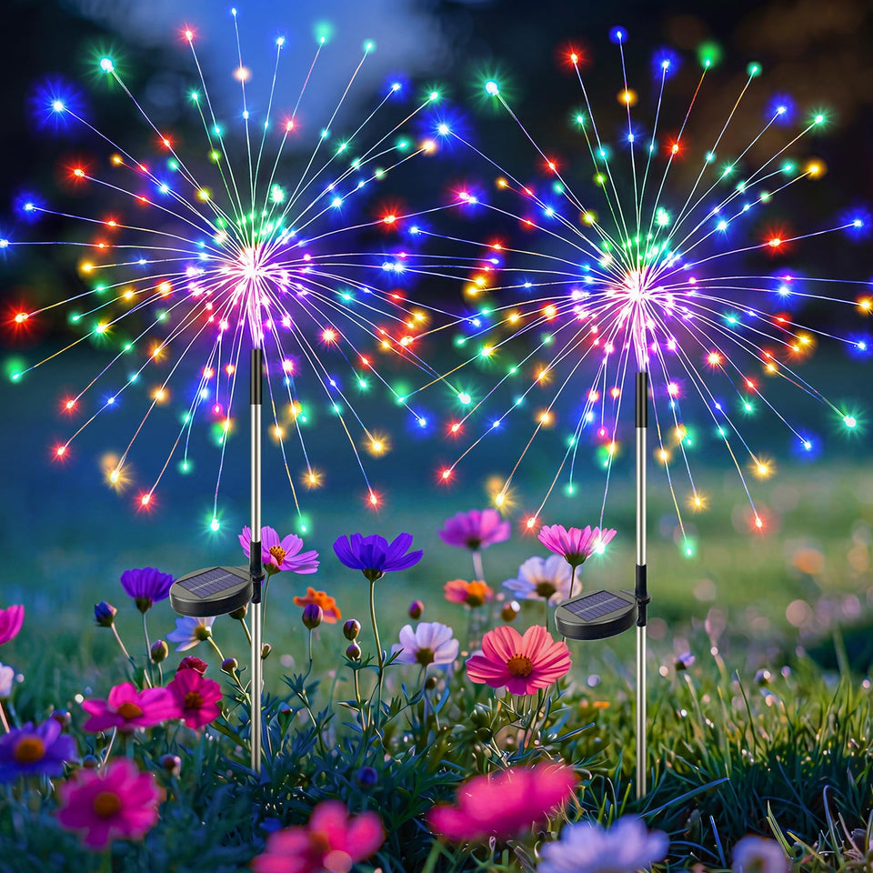 btfarm solar garden lights illuminate paths with eight modes for versatile outdoor ambiance.