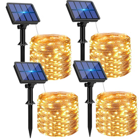 btfarm solar string lights on fence create outdoor ambiance