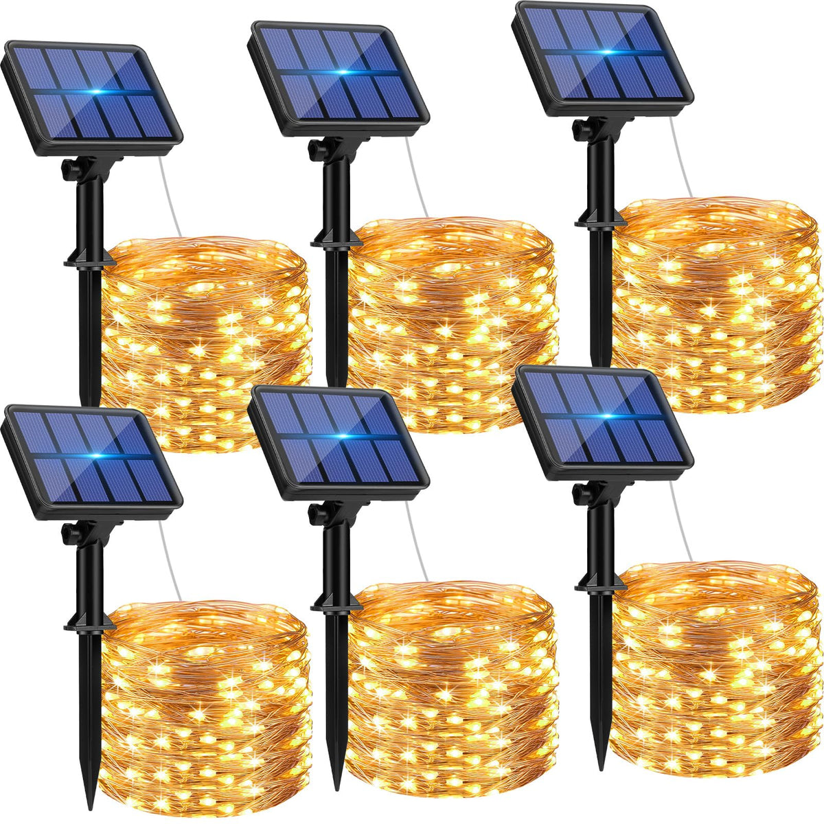 btfarm solar string lights outdoor tree application adds twinkling ambiance for evenings