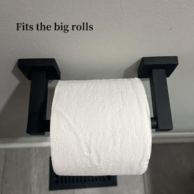 BTHRMHW pivoting roll holder provides stable access in a bathroom