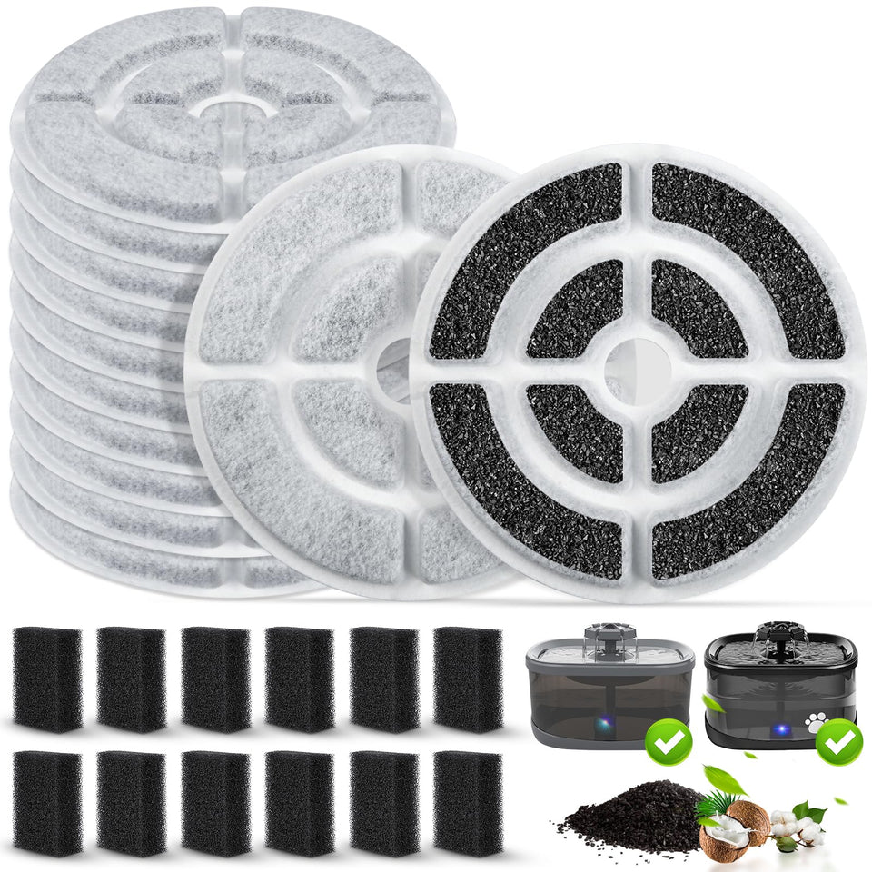 BTRSOLUS activated-carbon-filter-12-pack improves water odor and taste.