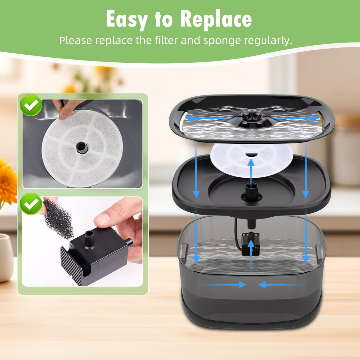 BTRSOLUS tap-to-pure-water-concept demonstrates better hydration for pets.