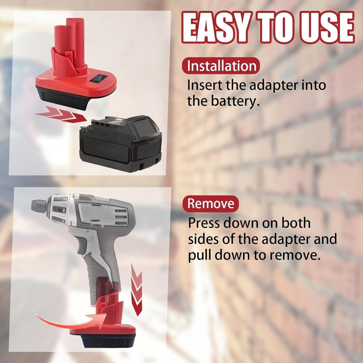 BTRUI adapter showing durable ABS plastic construction