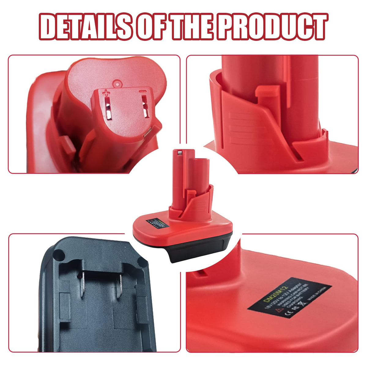 BTRUI adapter close-up highlights safety design and easy handling.