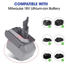 ABS plastic body highlights durability and safe handling of the MIL18V8 adapter.