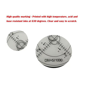 BUBLEVL pocket-sized level with 3M adhesive for quick mounting