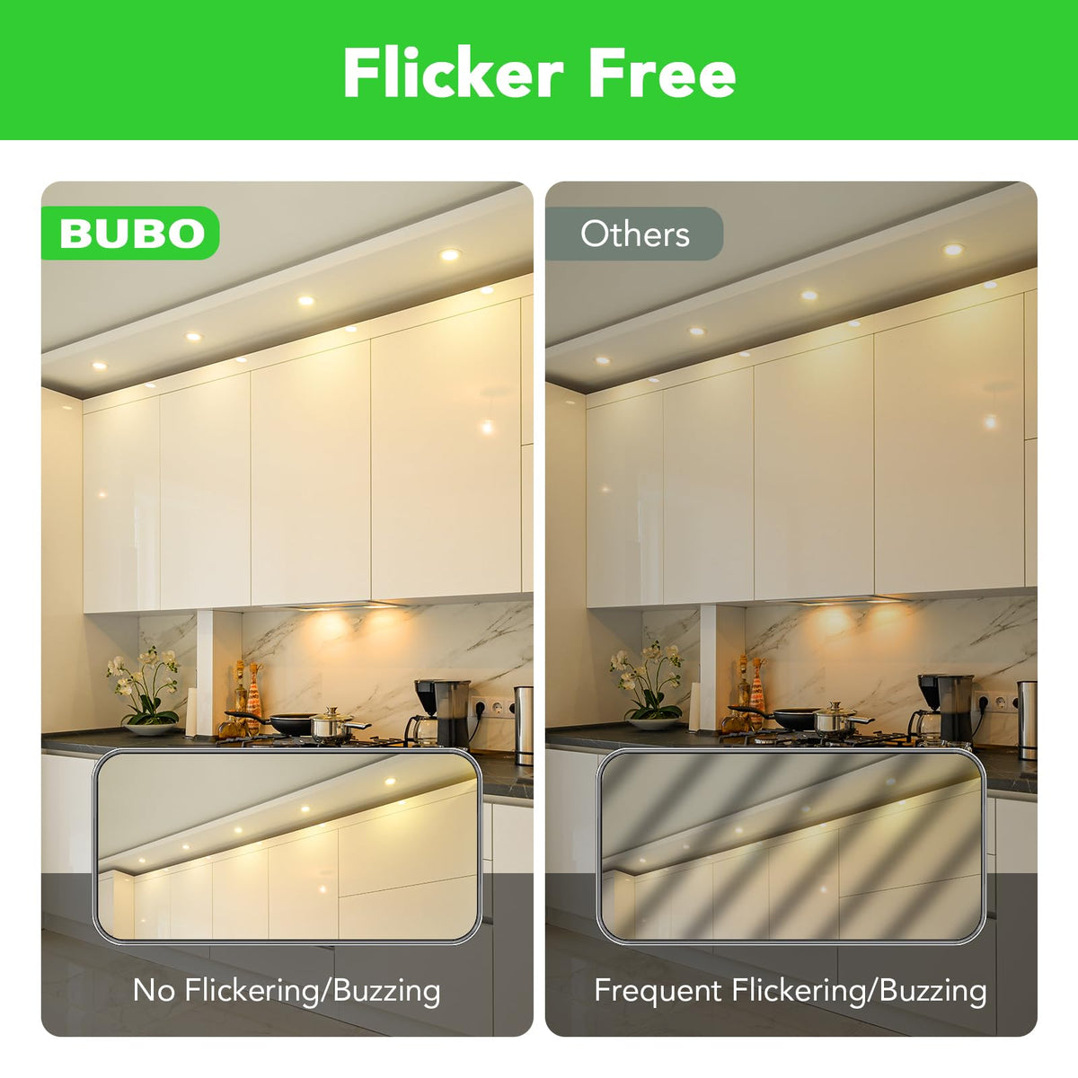 BUBO bedroom ambient light creating cozy, relaxing evenings