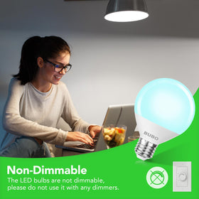 BUBO flicker-free LED bulb reduces eye strain during grooming