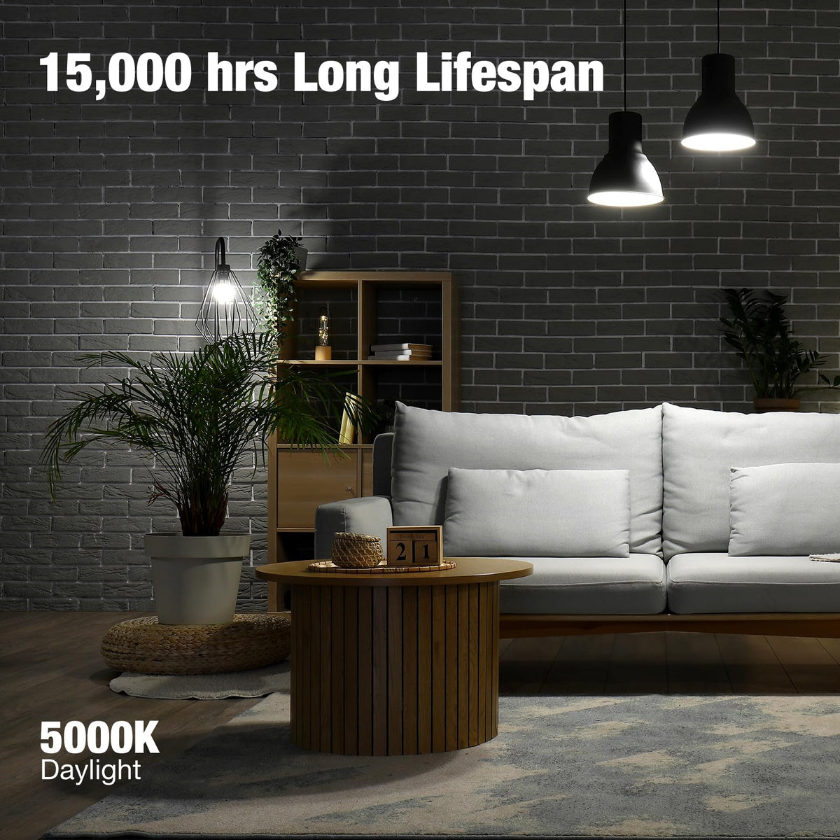BUBO bulbs emit no UV or IR, promoting a comfortable ambient glow.