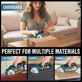 BUBRA cordless scissors in use for a compact, nimble cutting session
