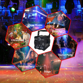 Bubusan sound-activated LED strobe synchronized to music