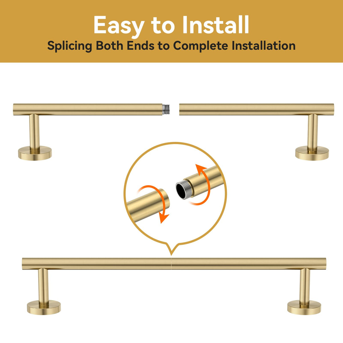 Bubxo wall-mount hardware detail enables secure, easy installation.