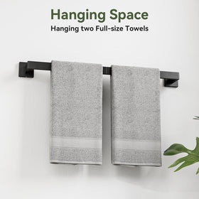 Bubxo toilet paper holder in matte black with sturdy design.