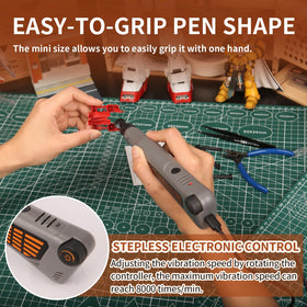 Eight arbors and tips for versatile finishing with Bucasso sander