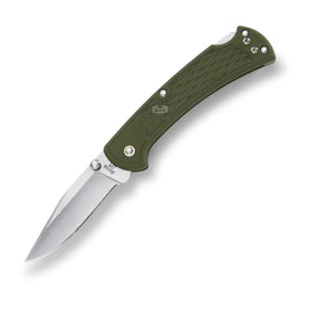 Buck Knives 112 Slim Select open blade for precise daily tasks.