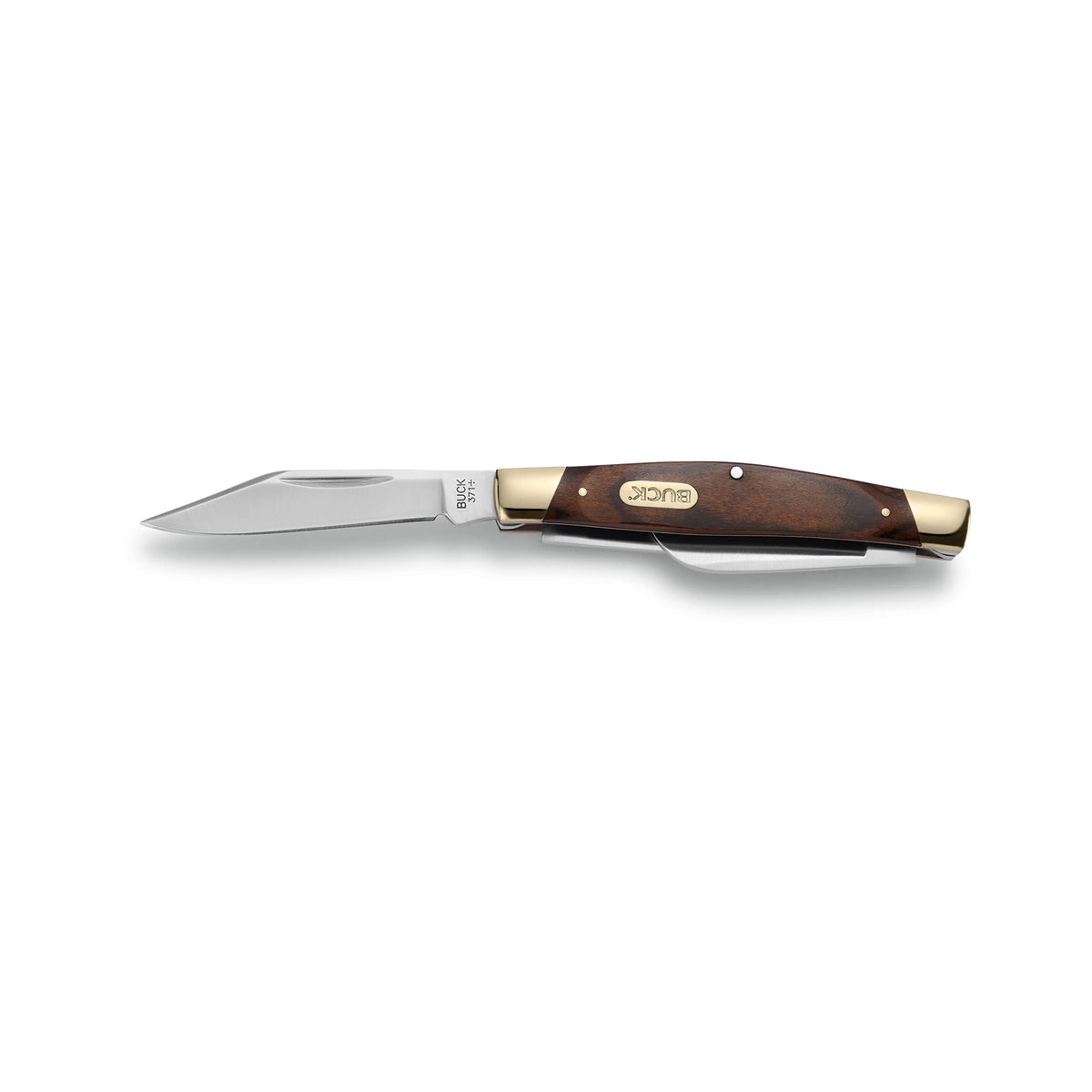 Buck Knives 371 Stockman sheepsfoot blade for clean cuts on flat surfaces