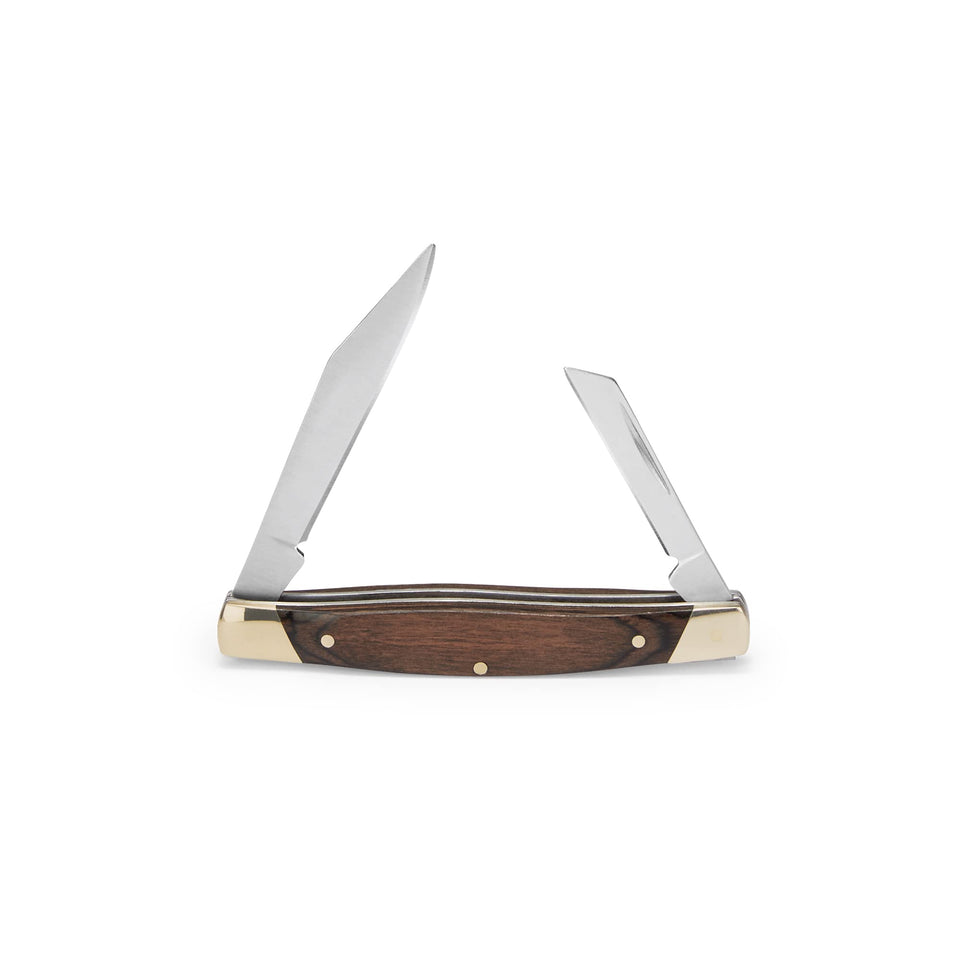 Buck Knives 375 Deuce clip-point blade for precise detail work in everyday carry