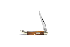Buck Knives 385 Toothpick with burlwood inlay handle for elegant daily carry