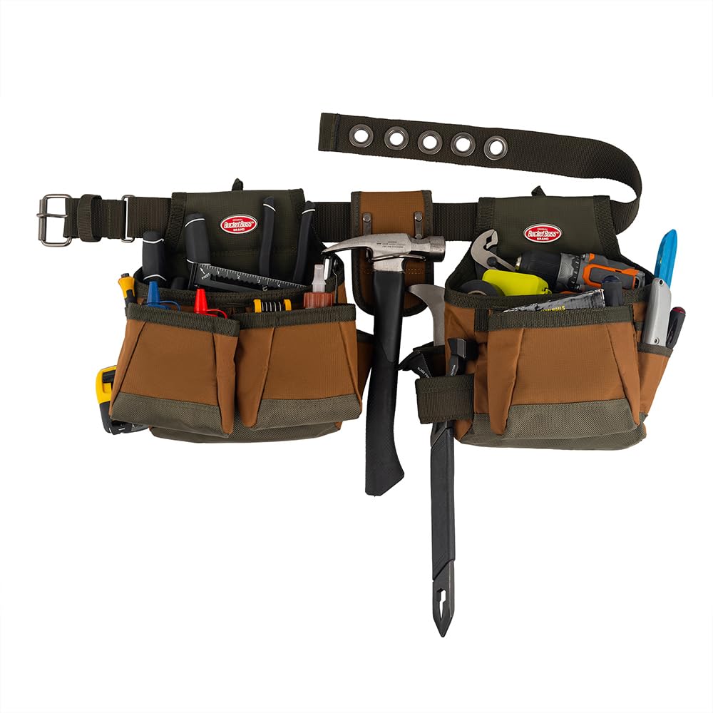 Bucket Boss 50200 infinity belt fits up to 52 inches for a customizable fit.