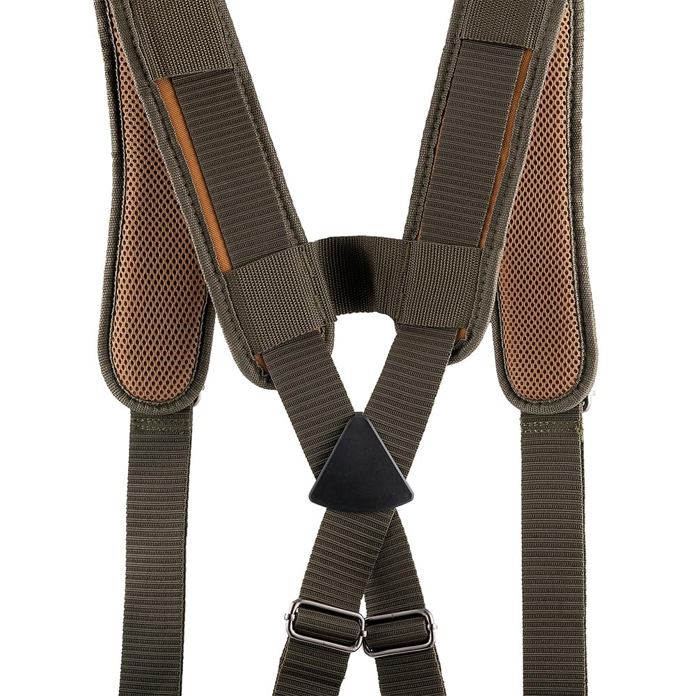 Bucket Boss AirLift belt 600 Denier Poly Ripstop fabric resists wear.