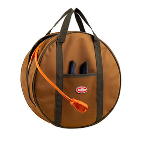 Bucket Boss Cable Bag 69000 keeps extension cords coiled and ready