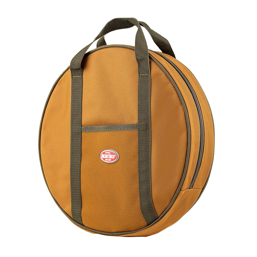 Bucket Boss Cable Bag 69000 exterior pocket holds small parts within reach