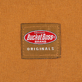Bucket Boss heavy-duty canvas construction withstands tough job-site conditions