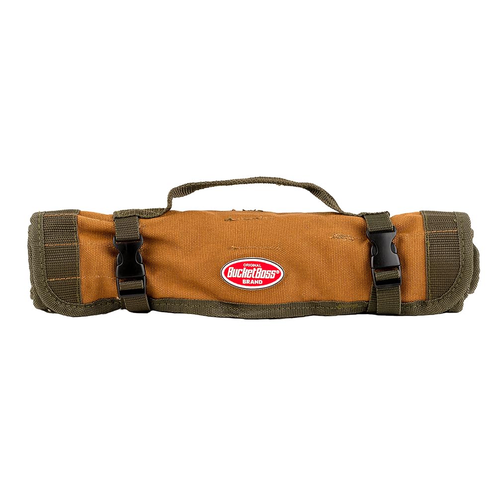 Bucket Boss Original Series tool roll canvas detail highlights durability