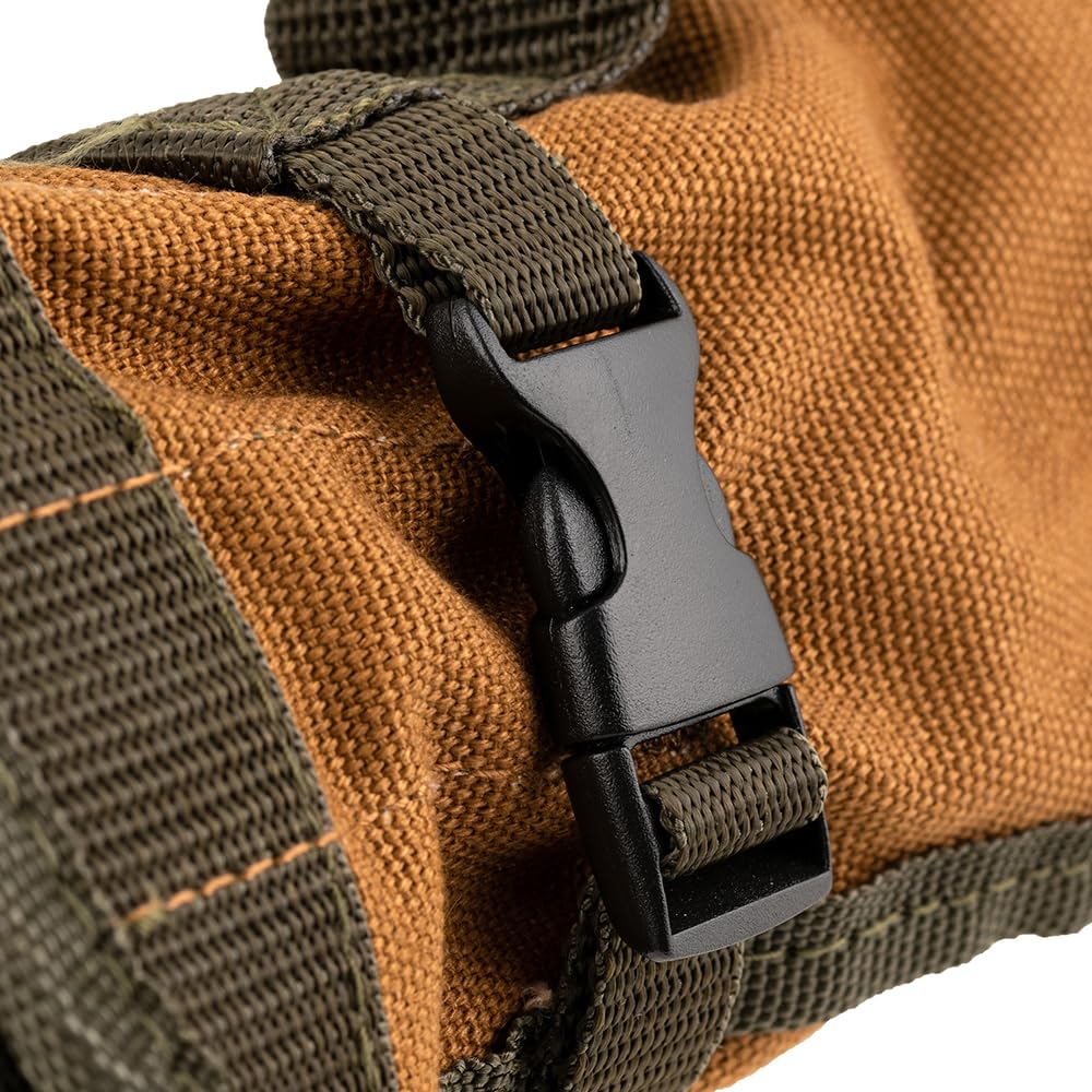 Bucket Boss Original Series tool roll pockets and loops keep tools organized