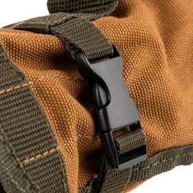 Bucket Boss Original Series tool roll pockets and loops keep tools organized