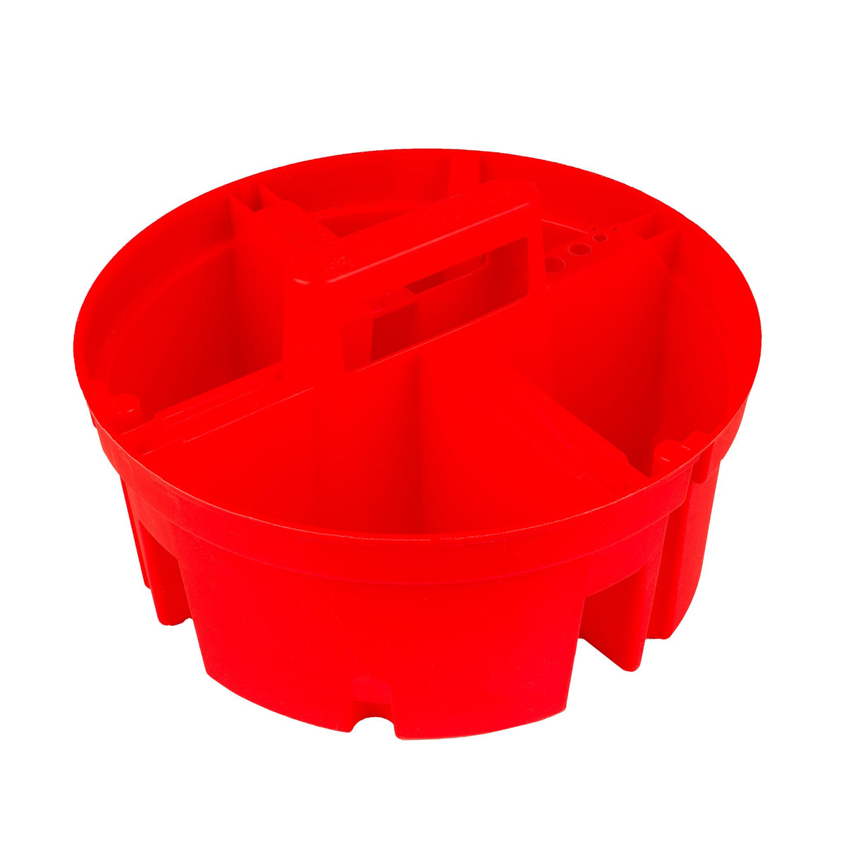 Bucket Boss Super Stacker 15054 with four compartments inside a bucket.