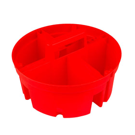 Bucket Boss Super Stacker 15054 with four compartments inside a bucket.