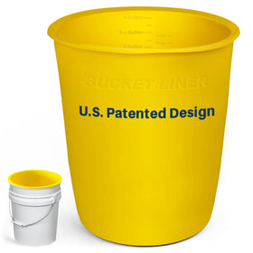 BUCKET LINER 5-gallon silicone liner for industrial and DIY mixing