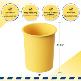 BUCKET LINER compatible with standard 5-gallon buckets