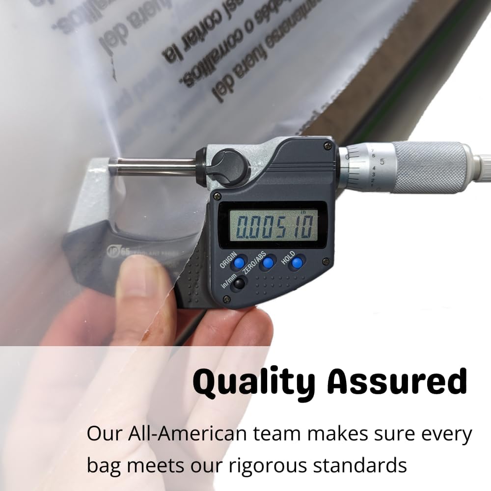 Buckeye Farms dust bags proudly made in the USA for quality assurance
