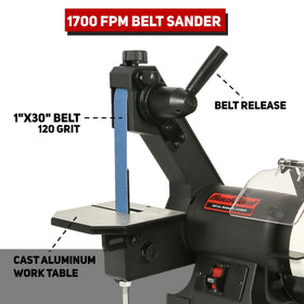 Bucktool direct-drive motor detail for consistent power