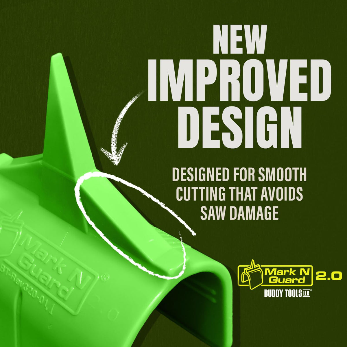 ABS plastic Mark N Guard delivers durable, safe construction