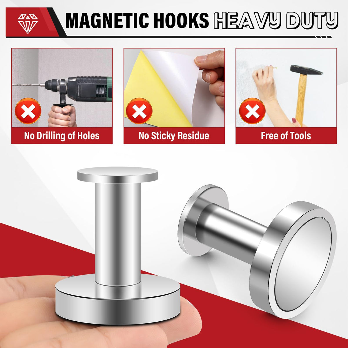 Buelkmag hook in RV or classroom for hanging supplies.