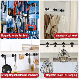 Buelkmag wreath-hanging magnet hook for seasonal decor.